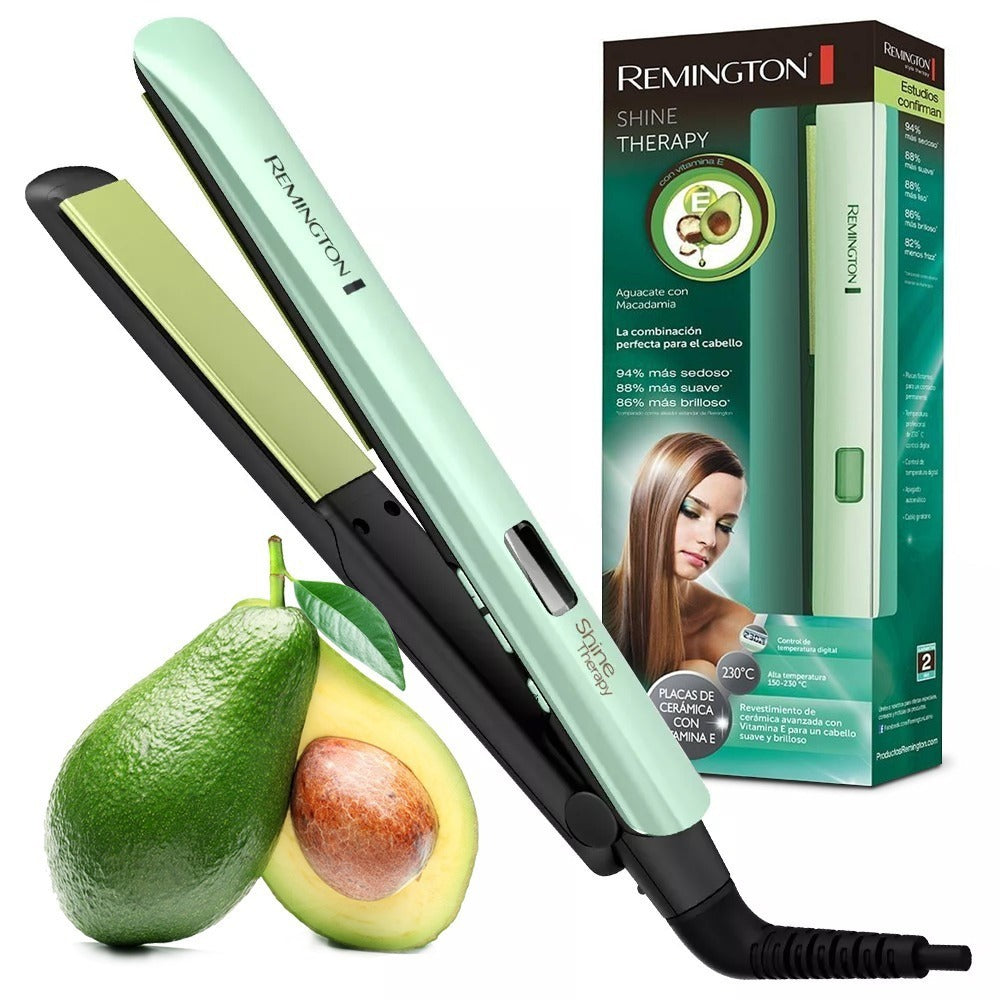 PLANCHA REMINGTON AGUACATE Y MACADAMIA PROFESIONAL